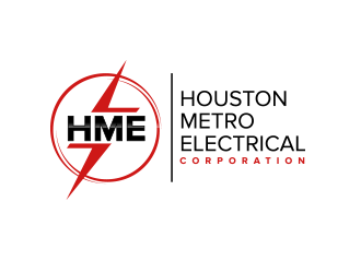 Houston Metro Electrical Corporation  logo design by BeDesign