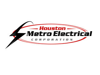 Houston Metro Electrical Corporation  logo design by BeDesign