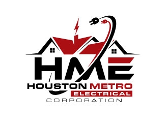 Houston Metro Electrical Corporation  logo design by REDCROW