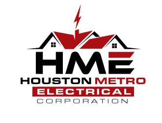 Houston Metro Electrical Corporation  logo design by REDCROW