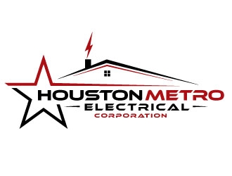 Houston Metro Electrical Corporation  logo design by REDCROW