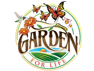 Garden for Life logo design by REDCROW