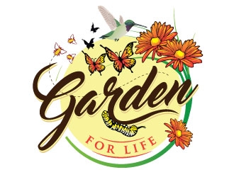 Garden for Life logo design by REDCROW