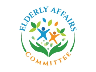 Elderly Affairs Committee logo design by Boomstudioz