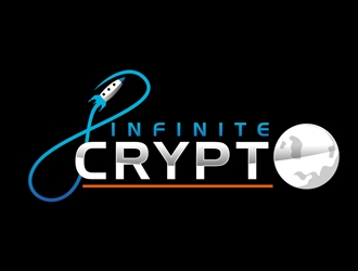 Infinite Crypto logo design by DreamLogoDesign
