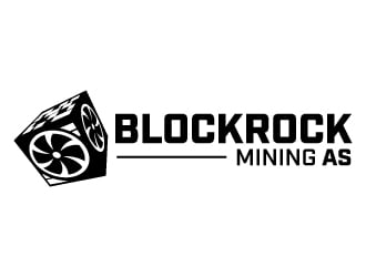 Blockrock Mining AS logo design by jaize