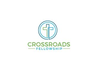 Crossroads Fellowship Church  logo design by Rohan124