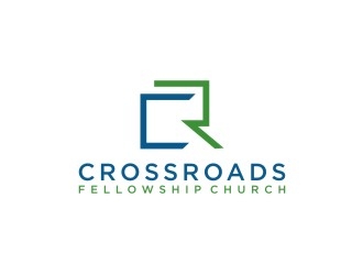 Crossroads Fellowship Church  logo design by Franky.