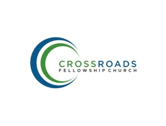 Crossroads Fellowship Church  logo design by Franky.