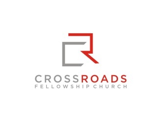 Crossroads Fellowship Church  logo design by Franky.
