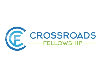 Crossroads Fellowship Church  logo design by fawadyk
