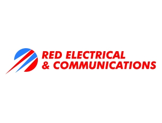 Red Electrical & Communications logo design by aqibahmed