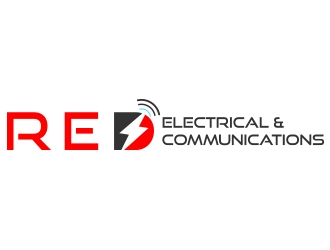 Red Electrical & Communications logo design by aqibahmed