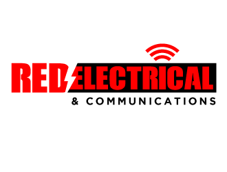 Red Electrical & Communications logo design by PRN123