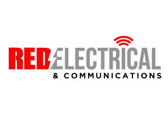 Red Electrical & Communications logo design by PRN123