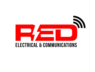 Red Electrical & Communications logo design by PRN123