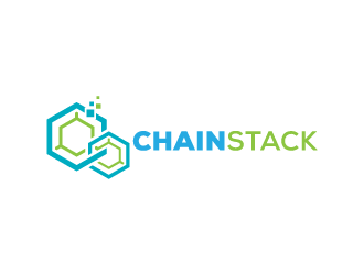 Chain Stack logo design by pencilhand