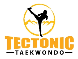 Tectonic Taekwondo logo design by gogo