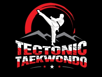 Tectonic Taekwondo logo design by gogo