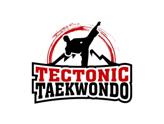 Tectonic Taekwondo logo design by MarkindDesign