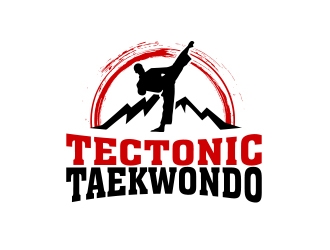 Tectonic Taekwondo logo design by MarkindDesign