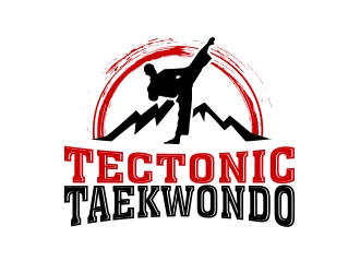 Tectonic Taekwondo logo design by MarkindDesign