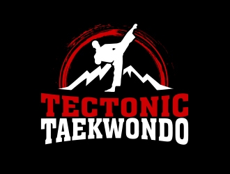 Tectonic Taekwondo logo design by MarkindDesign