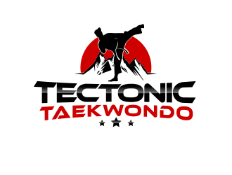Tectonic Taekwondo logo design by BeDesign
