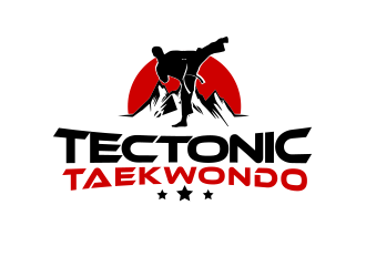 Tectonic Taekwondo logo design by BeDesign