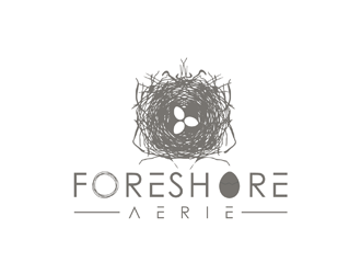 Foreshore Aerie logo design by ndaru