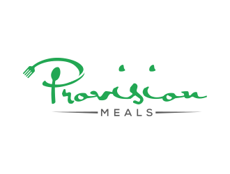 Provision Meals logo design by keylogo