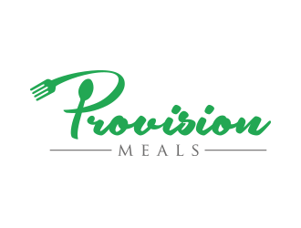Provision Meals logo design by keylogo