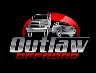 Outlaw Offroad logo design by DreamLogoDesign
