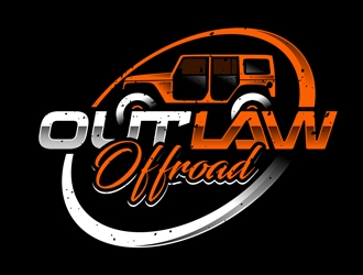 Outlaw Offroad logo design by DreamLogoDesign