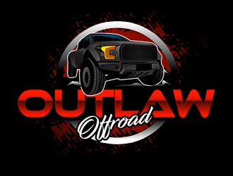 Outlaw Offroad logo design by DreamLogoDesign