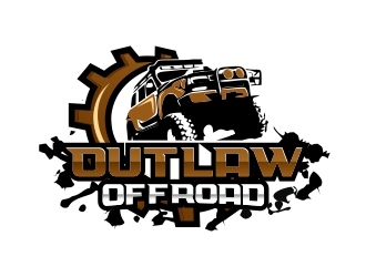 Outlaw Offroad logo design by amar_mboiss