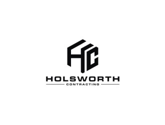 Holsworth Contracting logo design by Franky.