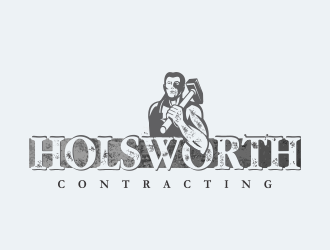 Holsworth Contracting logo design by MCXL