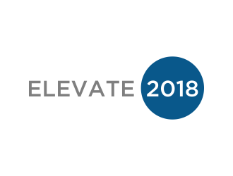 Elevate 2018 logo design by salis17
