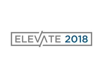 Elevate 2018 logo design by salis17