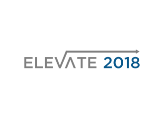Elevate 2018 logo design by salis17