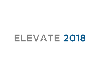 Elevate 2018 logo design by salis17