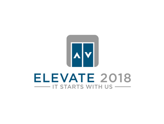 Elevate 2018 logo design by bomie
