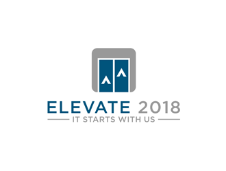 Elevate 2018 logo design by bomie
