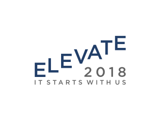 Elevate 2018 logo design by nurul_rizkon