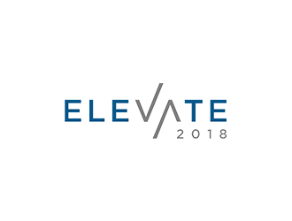 Elevate 2018 logo design by blackcane