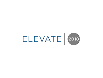 Elevate 2018 logo design by blackcane