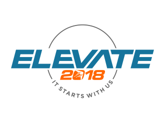 Elevate 2018 logo design by ekitessar