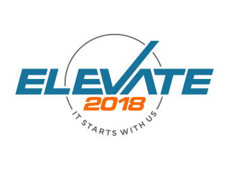 Elevate 2018 logo design by ekitessar