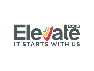 Elevate 2018 logo design by ekitessar